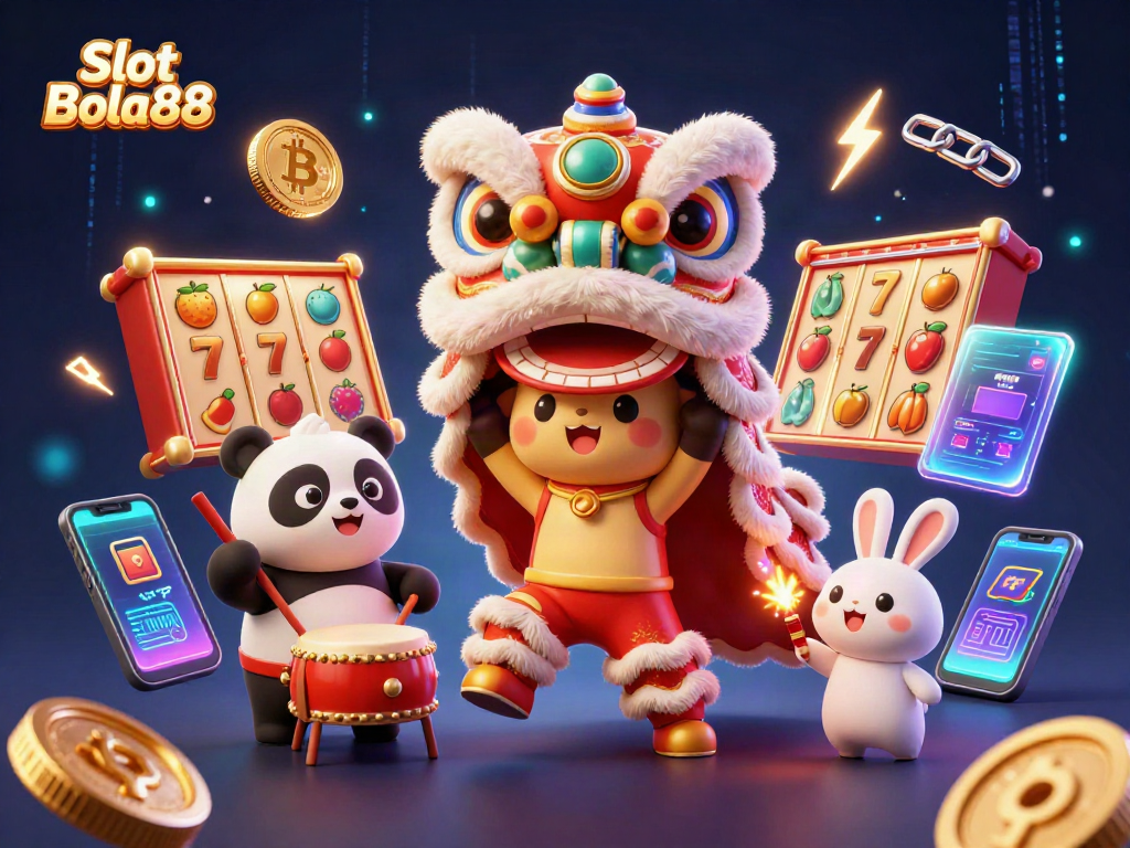Engage in thrilling Slot Bola88 experiences with vibrant characters and dynamic game elements.